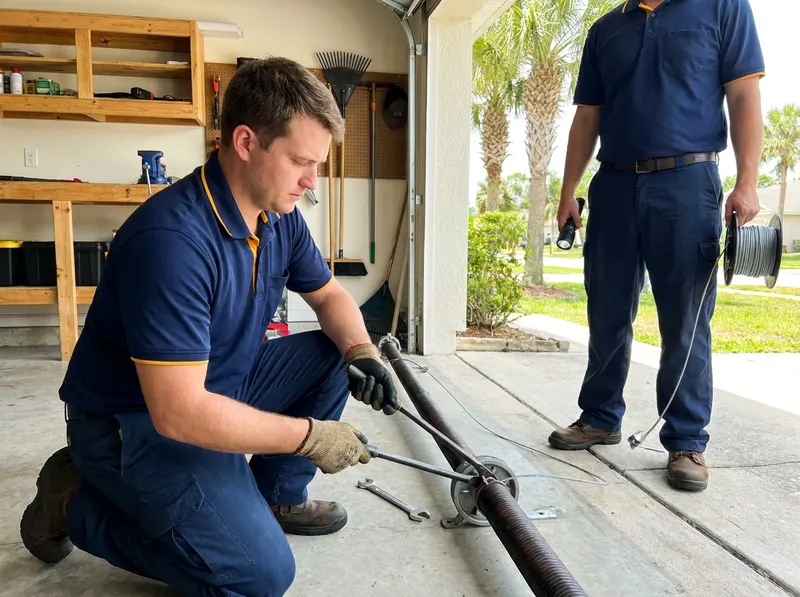 Garage Door Cable Replacement in Panama City, FL